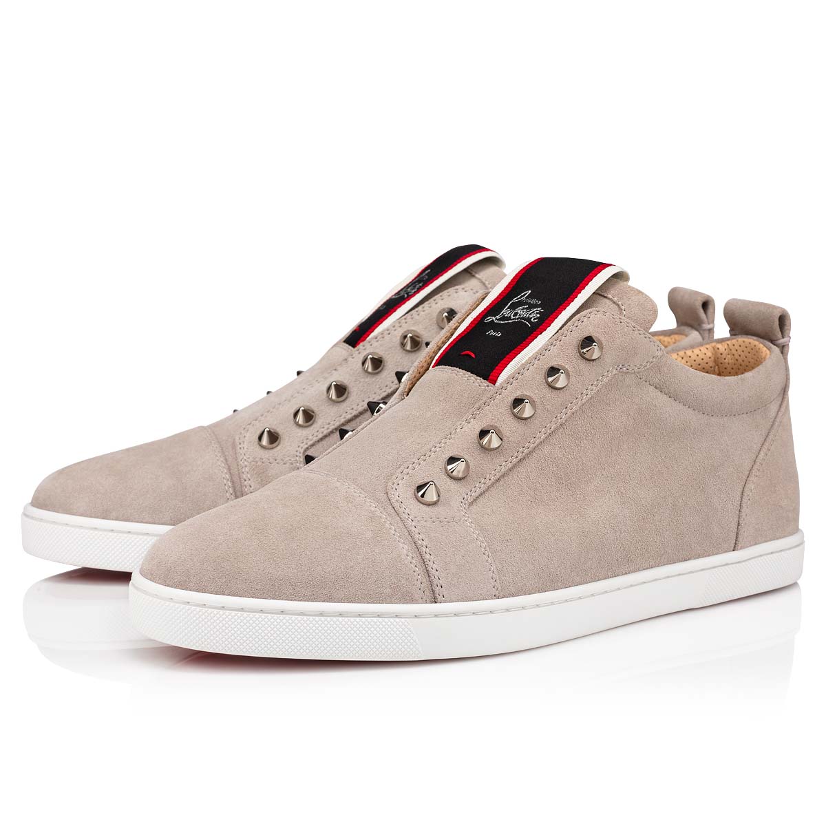 Tenis Christian Louboutin F.A.V Fique A Vontade Hombre Grises | lHDVuOiU