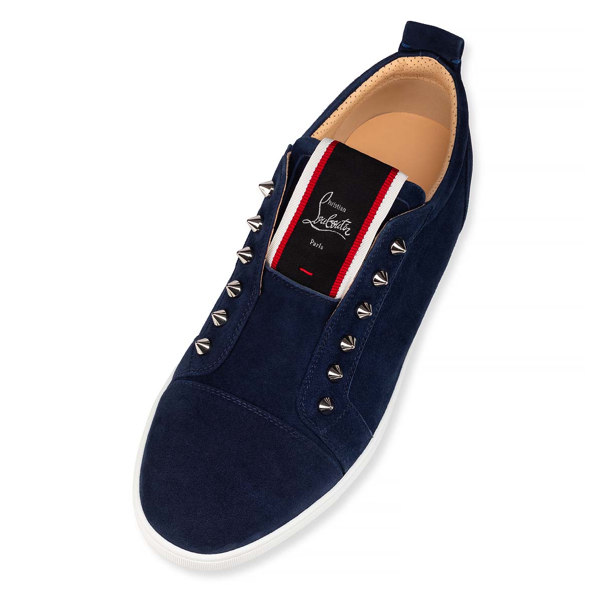 Tenis Christian Louboutin F.A.V Fique A Vontade Hombre Azules Oscuro | sgy71AnJ