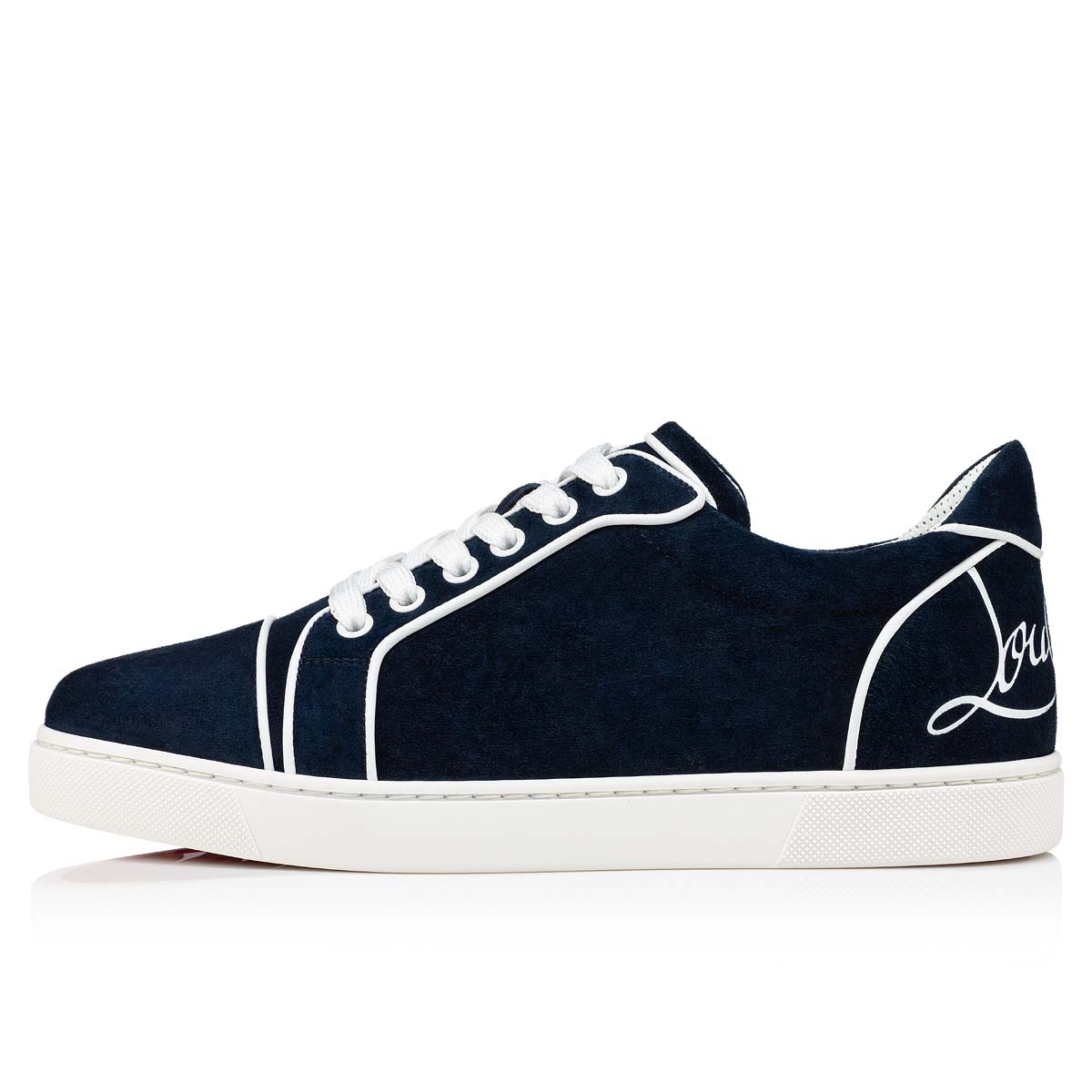 Tenis Christian Louboutin Fun Vieira Mujer Azules | MB4Xx34J