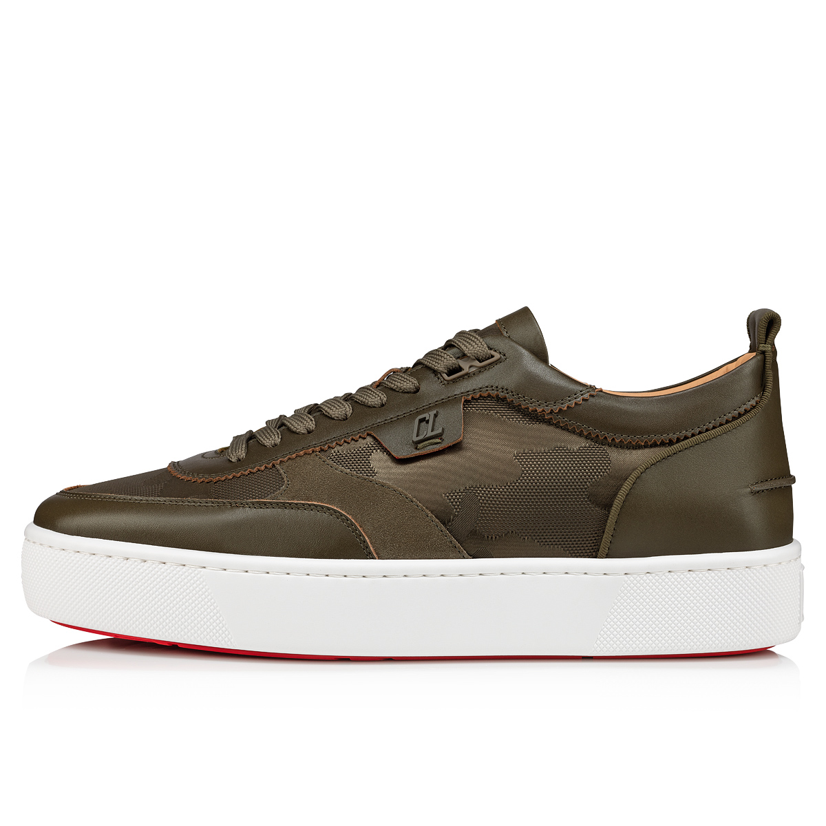 Tenis Christian Louboutin Happyrui Hombre Marrom | tdn0DoCK