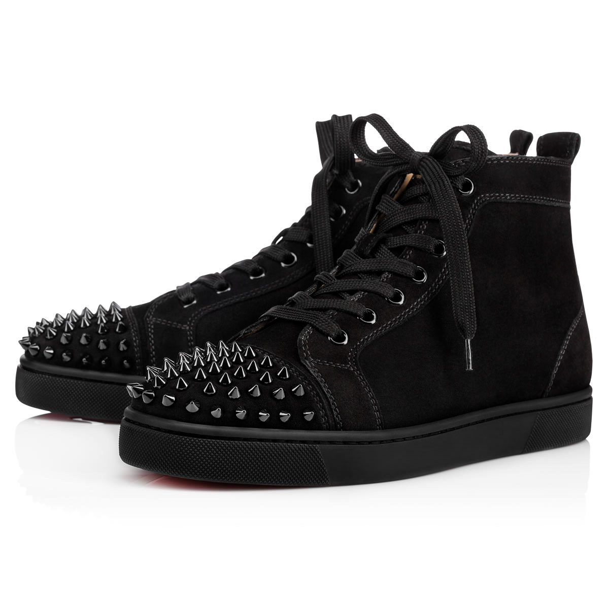 Tenis Christian Louboutin Lou Spikes Hombre Rojos | FgleCk5X