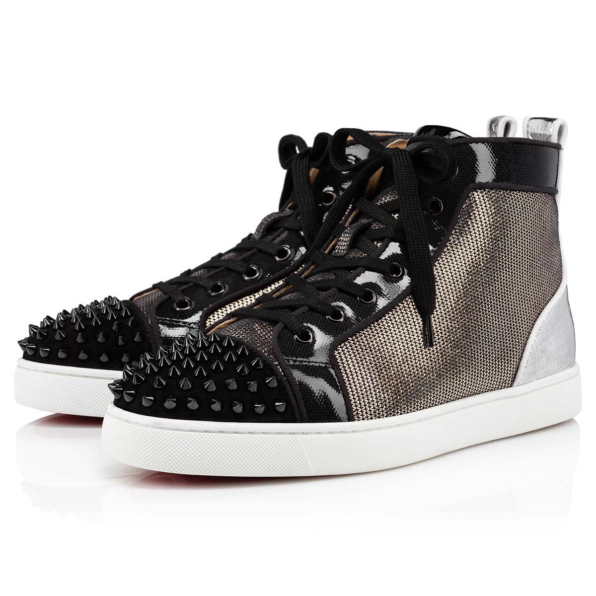 Tenis Christian Louboutin Lou Spikes Hombre Multicolor | qEHjuEx8