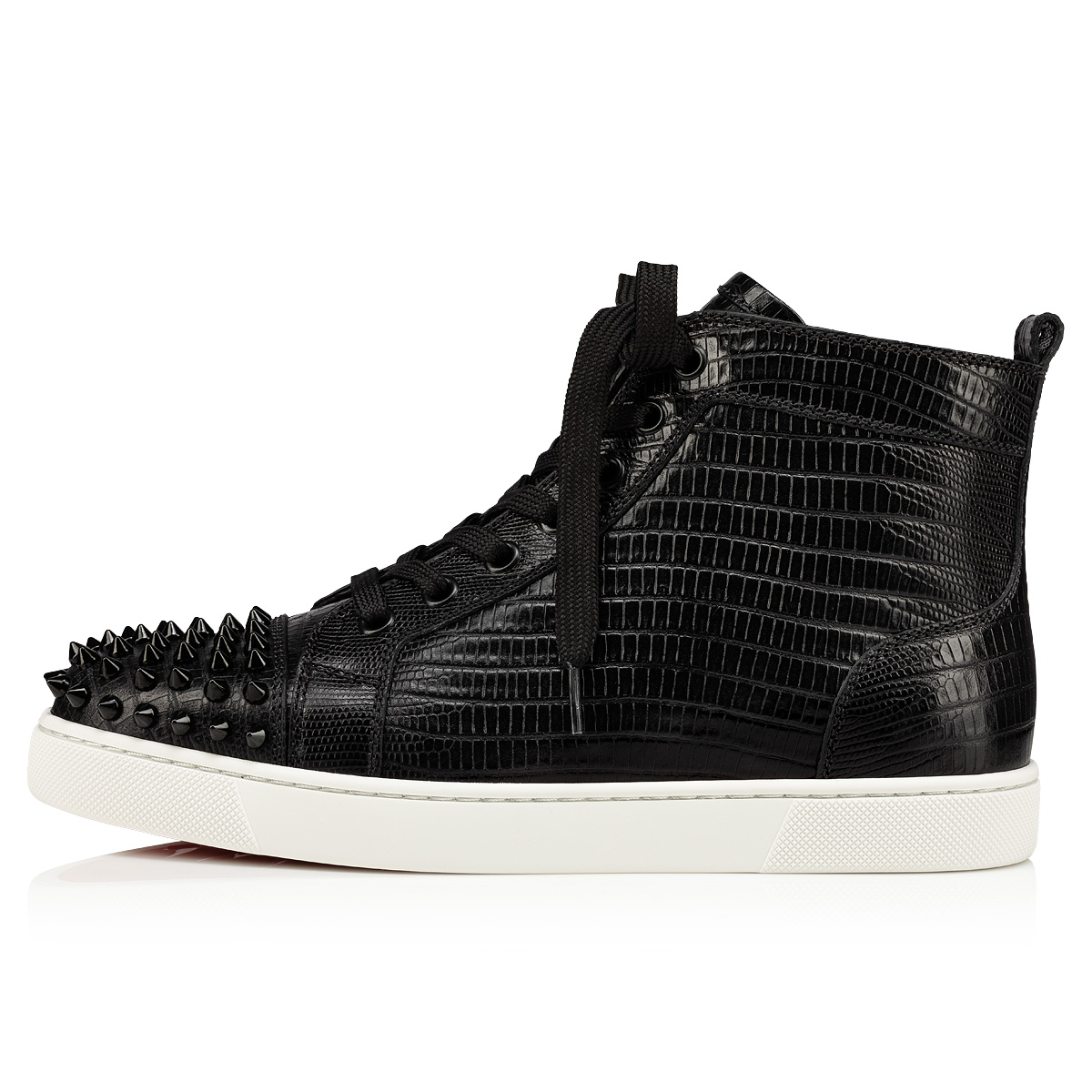 Tenis Christian Louboutin Lou Spikes Mujer Negros | AwJawPF6