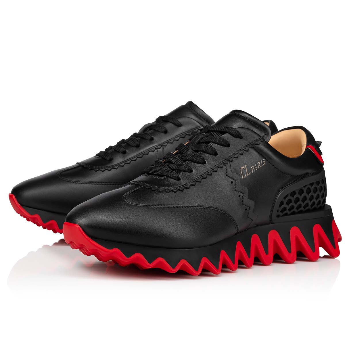 Tenis Christian Louboutin Loubishark Man Hombre Negros | La1QLfXF