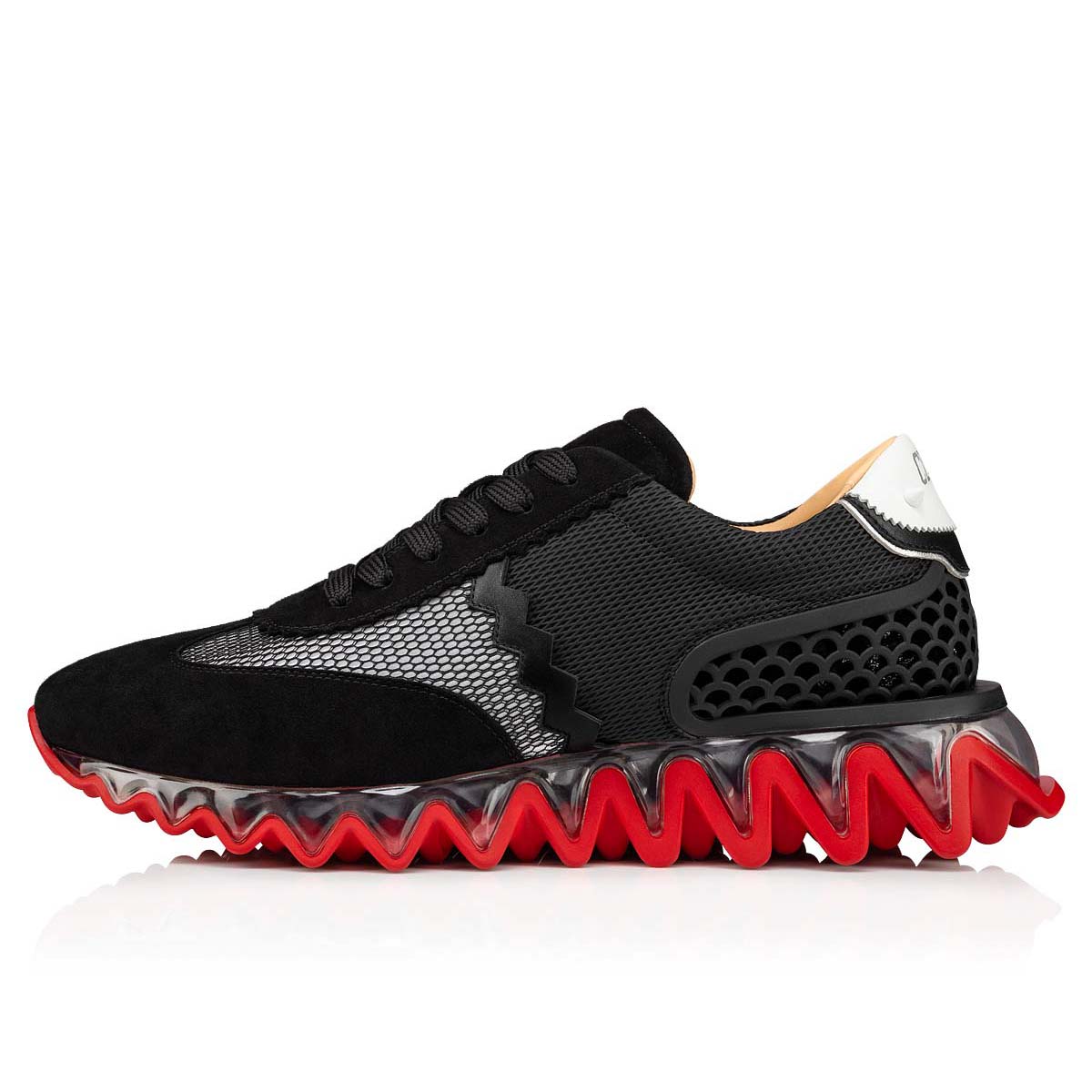 Tenis Christian Louboutin Loubishark Man Hombre Negros | LbpTIktj