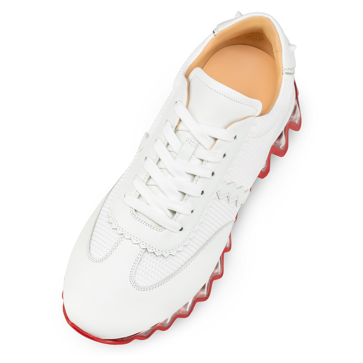 Tenis Christian Louboutin Loubishark Man Hombre Blancos | ruzKCmlx