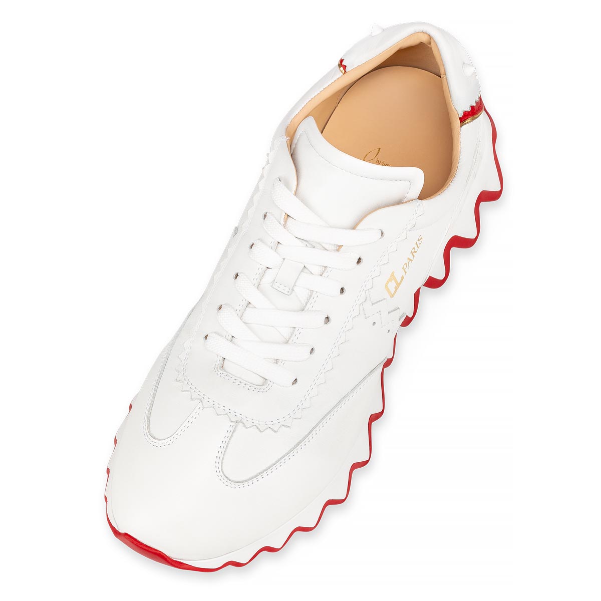 Tenis Christian Louboutin Loubishark Man Hombre Blancos | uHbszAVQ