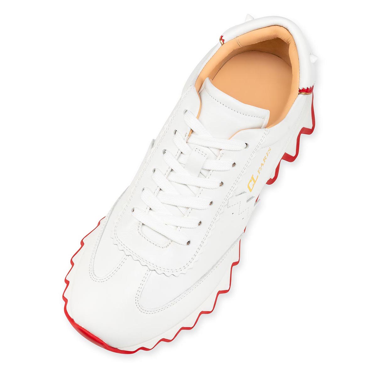 Tenis Christian Louboutin Loubishark Mujer Blancos | 0fEBhUbw