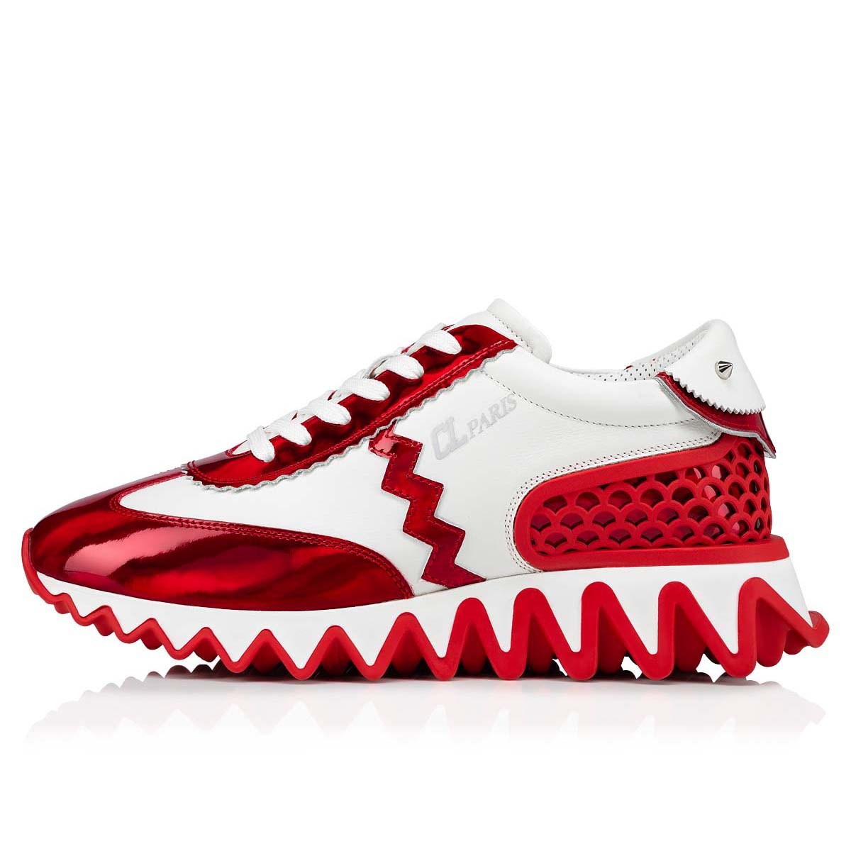 Tenis Christian Louboutin Loubishark Mujer Rojos | 4DqOW5Cc