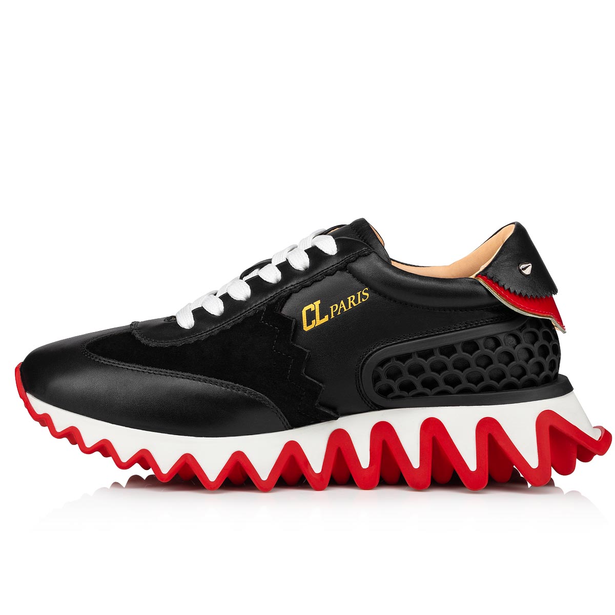 Tenis Christian Louboutin Loubishark Mujer Negros | GHzvsefR