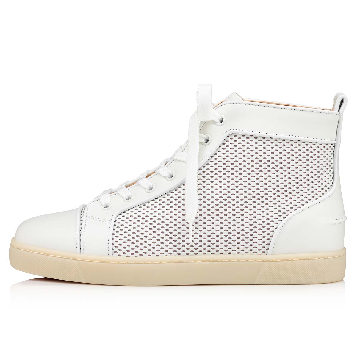 Tenis Christian Louboutin Louis Hombre Blancos | TAjMHGXf