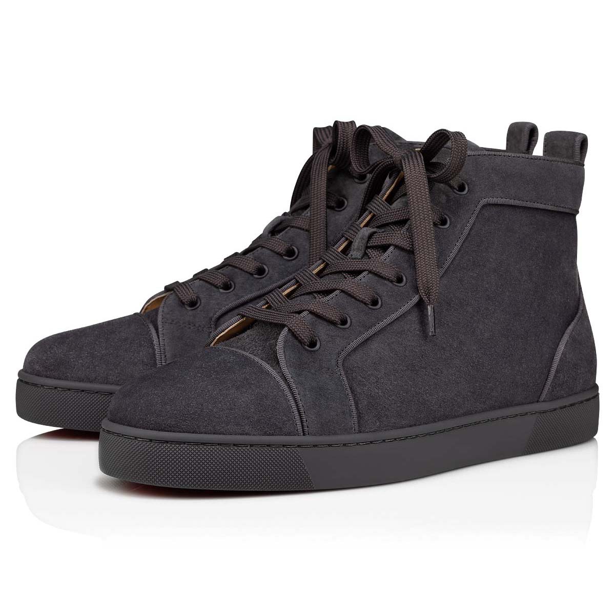 Tenis Christian Louboutin Louis Hombre Grises | c2B5F828