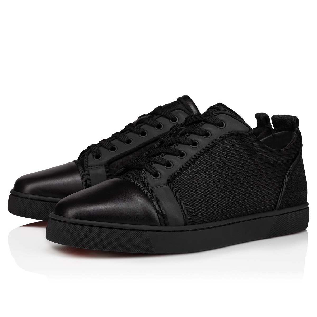 Tenis Christian Louboutin Louis Junior Hombre Negros | YqOwXsBl