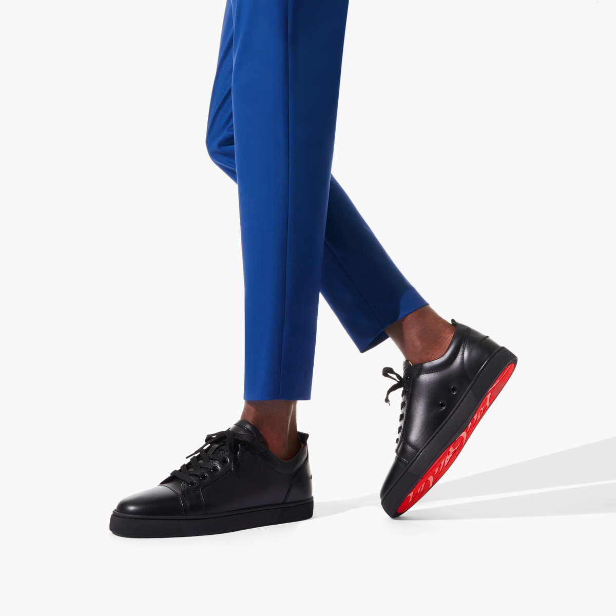 Tenis Christian Louboutin Louis Junior Hombre Negros | jgfs49uH