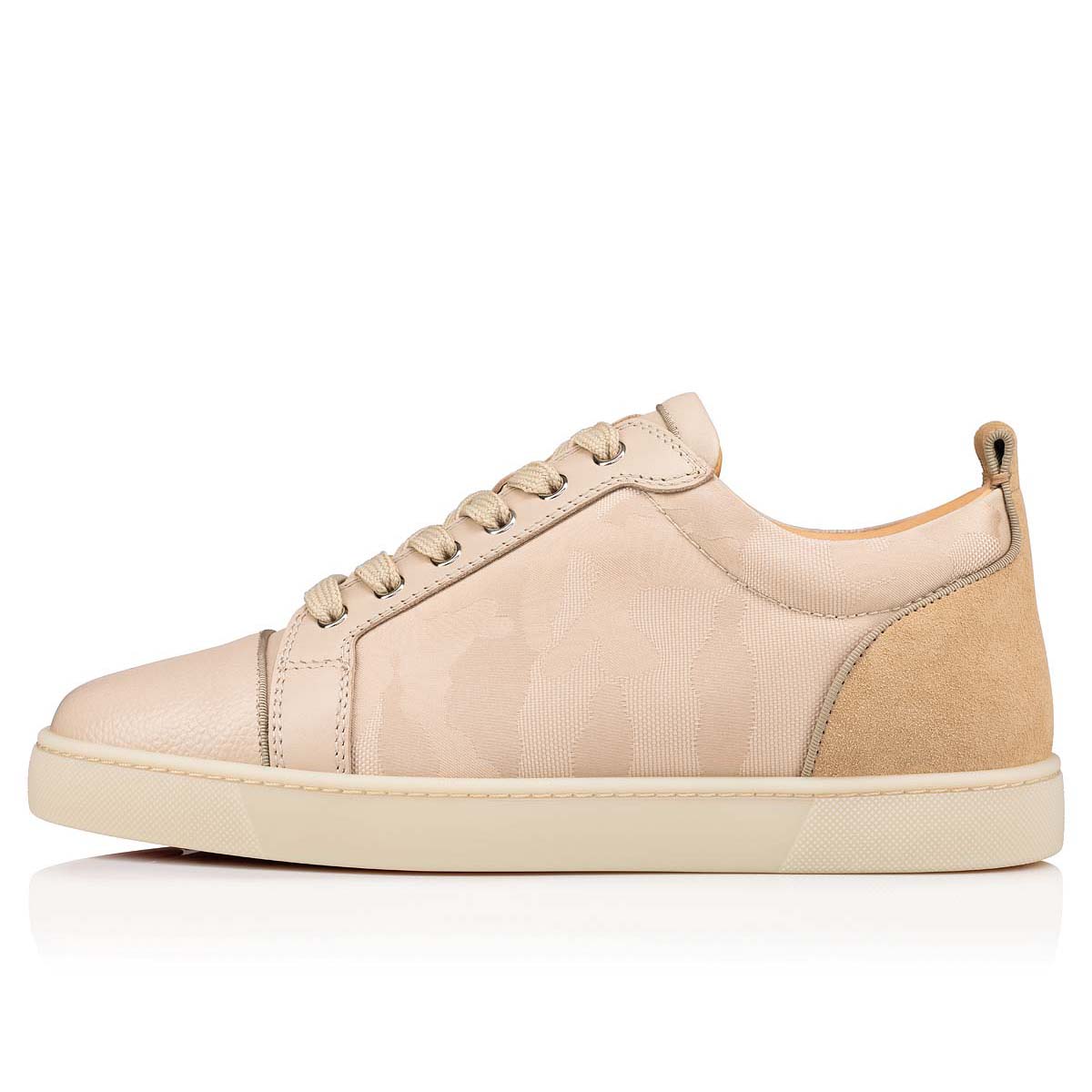 Tenis Christian Louboutin Louis Junior Hombre Beige | teKW4pux