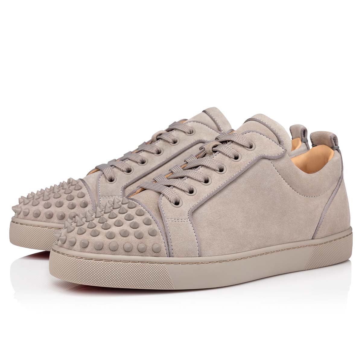 Tenis Christian Louboutin Louis Junior Spikes Hombre Blancos | NDxDlx0h