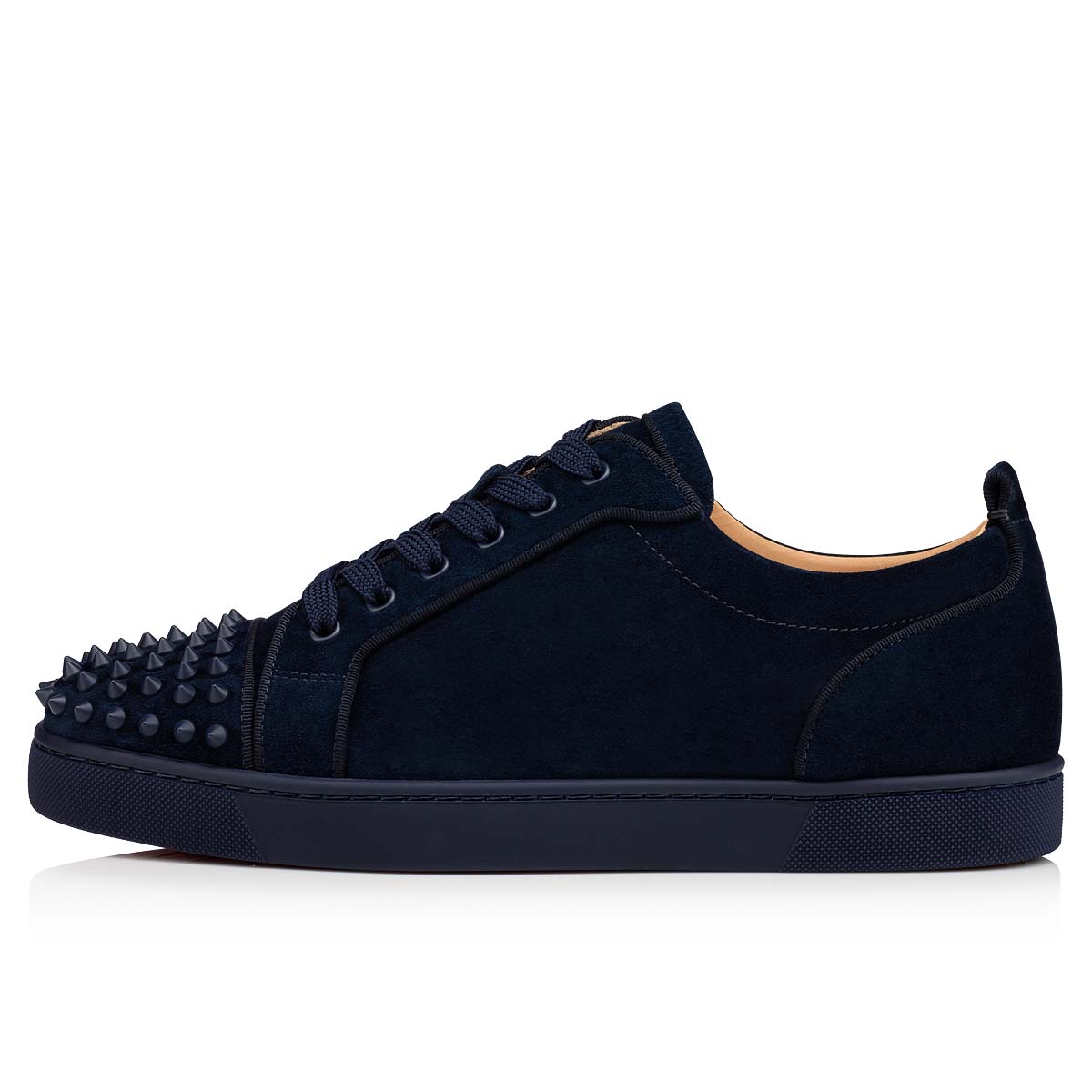 Tenis Christian Louboutin Louis Junior Spikes Hombre Azules Azules | TEzUHXJm