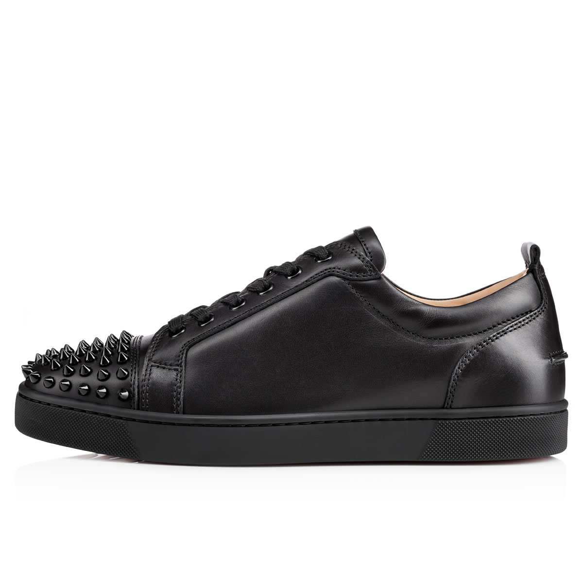 Tenis Christian Louboutin Louis Junior Spikes Hombre Negros | oXo17Ymf