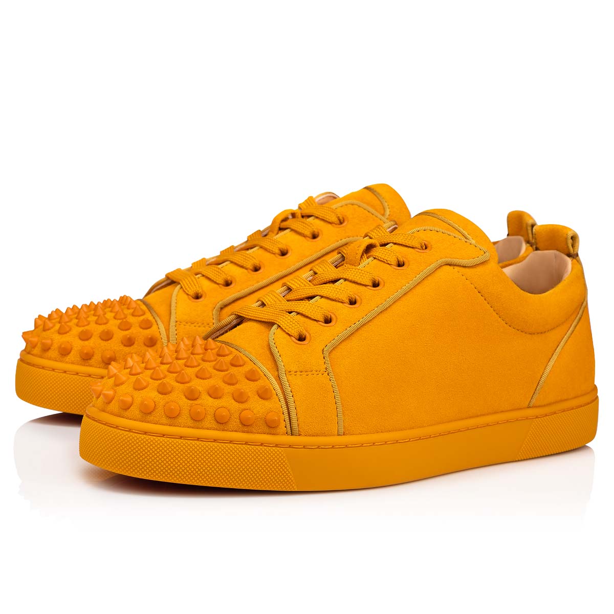 Tenis Christian Louboutin Louis Junior Spikes Hombre Amarillos | sZXpFl9V