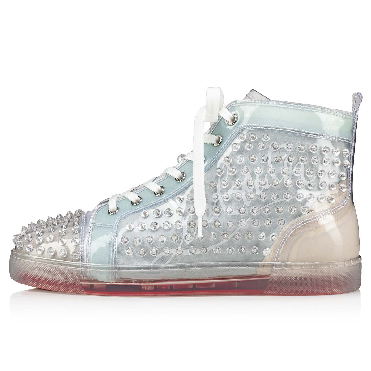 Tenis Christian Louboutin Louix Ray Hombre Plateados | 0LeuLhbH