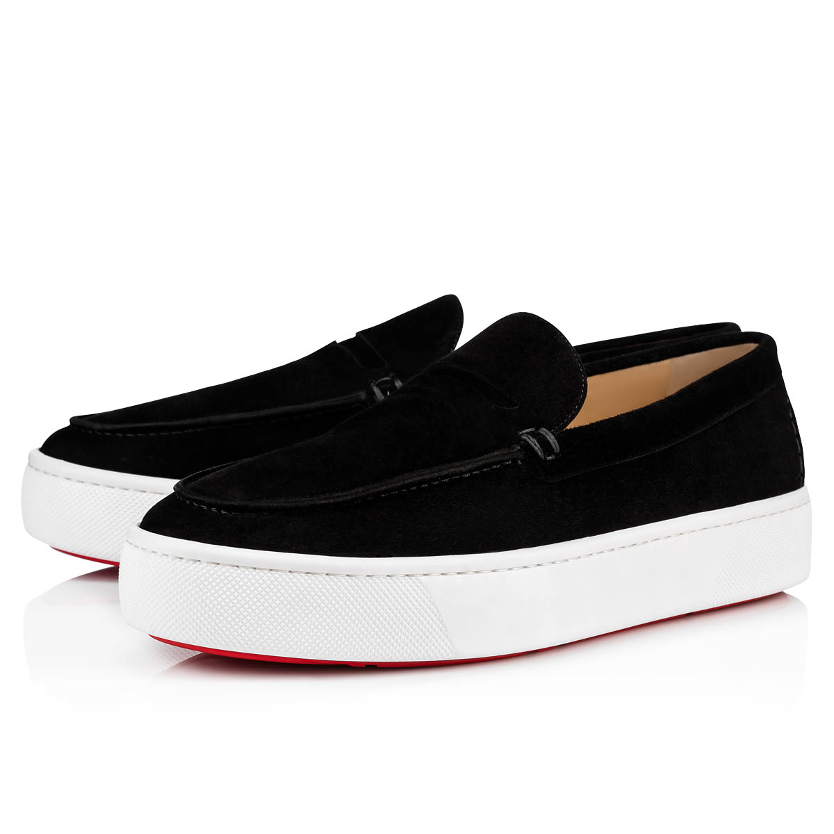 Tenis Christian Louboutin Paqueboat Hombre Negros | qw8SWHbd