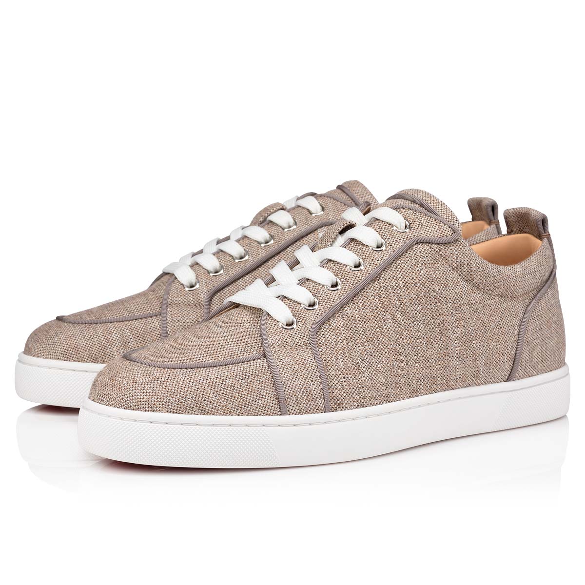 Tenis Christian Louboutin Rantulow Hombre Beige | 2ufzEtra