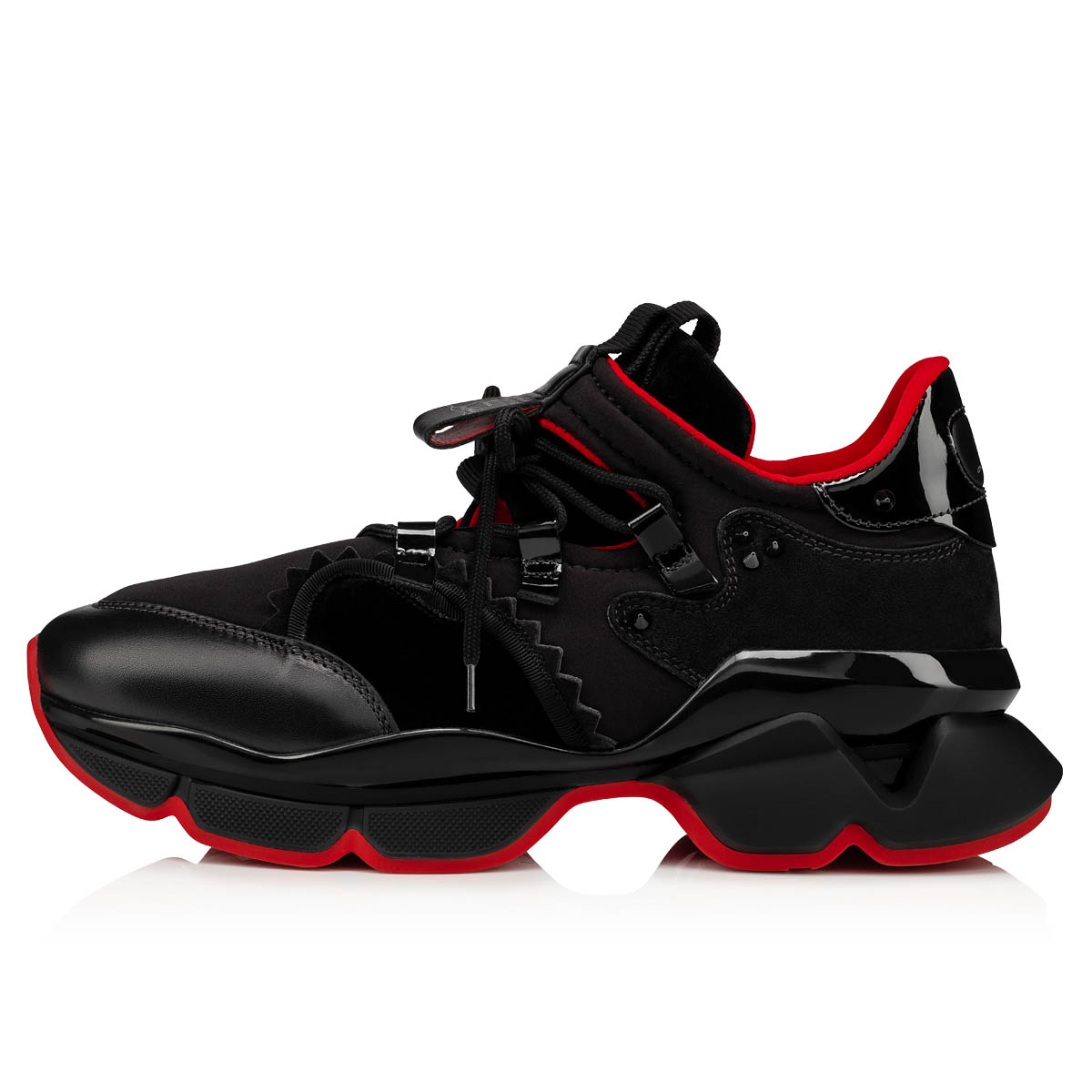 Tenis Christian Louboutin Red-runner Hombre Negros | skTfTfgn