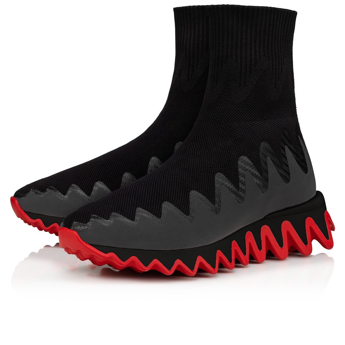 Tenis Christian Louboutin Sharky Sock Man Hombre Negros | X0wBdlsQ