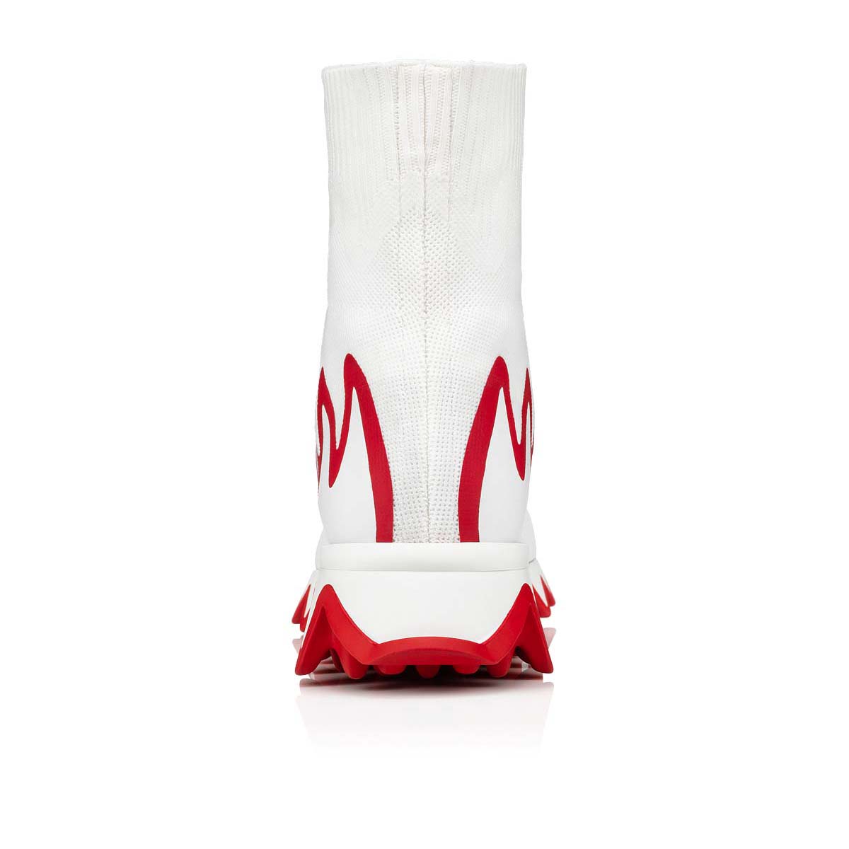 Tenis Christian Louboutin Sharky Sock Man Hombre Blancos | vsSTyZbL