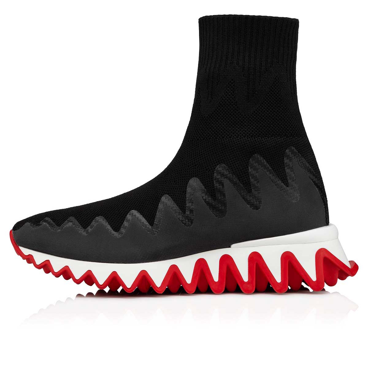 Tenis Christian Louboutin Sharky Sock Mujer Negros | UMn2F1KK