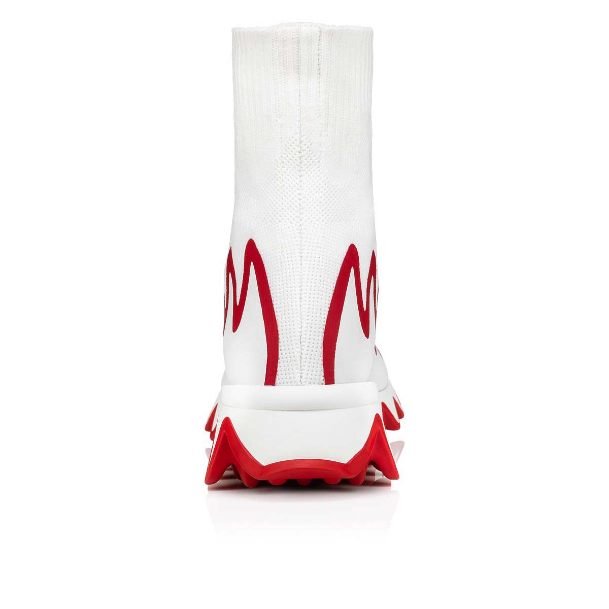 Tenis Christian Louboutin Sharky Sock Mujer Blancos | zceUF8xA