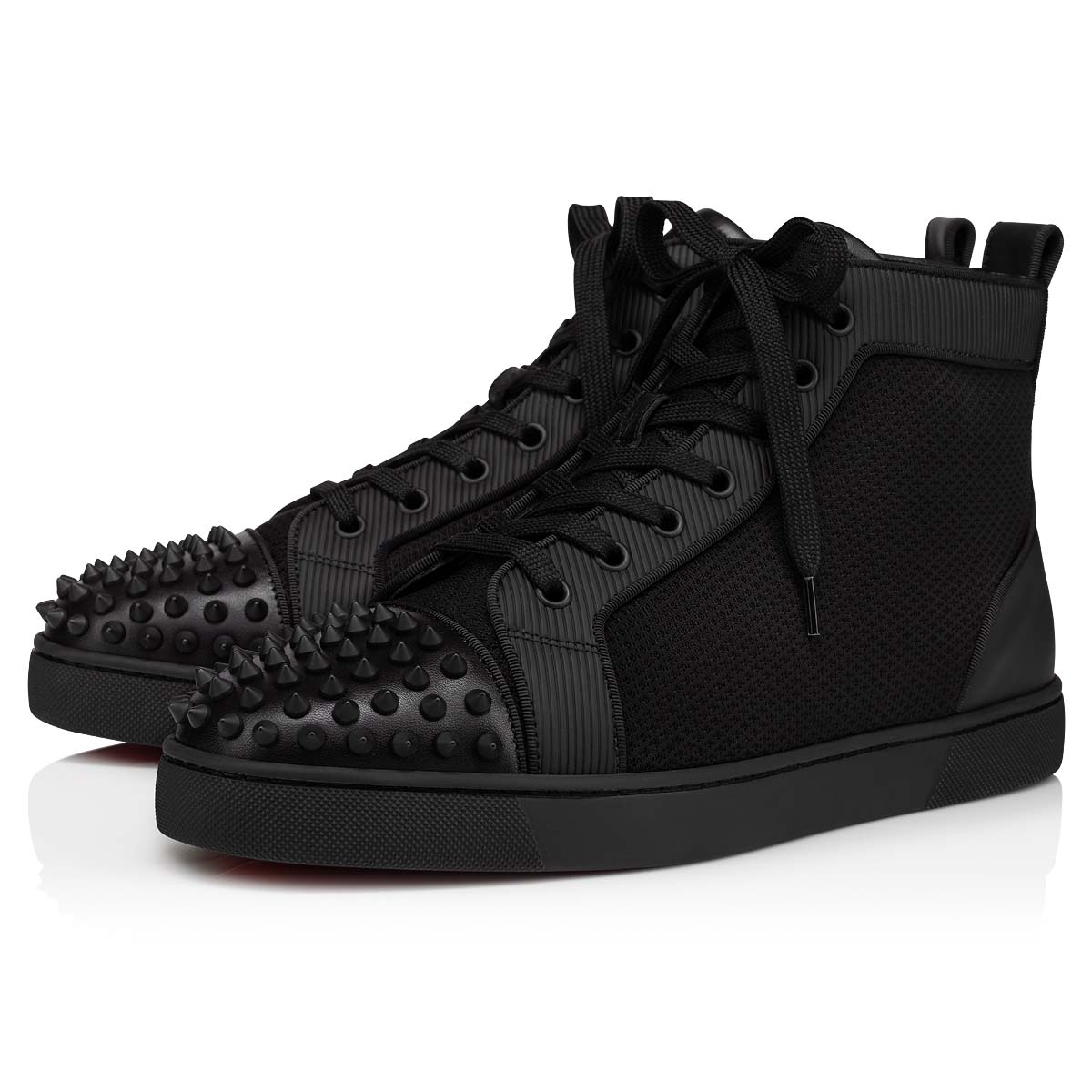 Tenis Christian Louboutin Varsilou Spikes Hombre Negros | 2eXAznWC