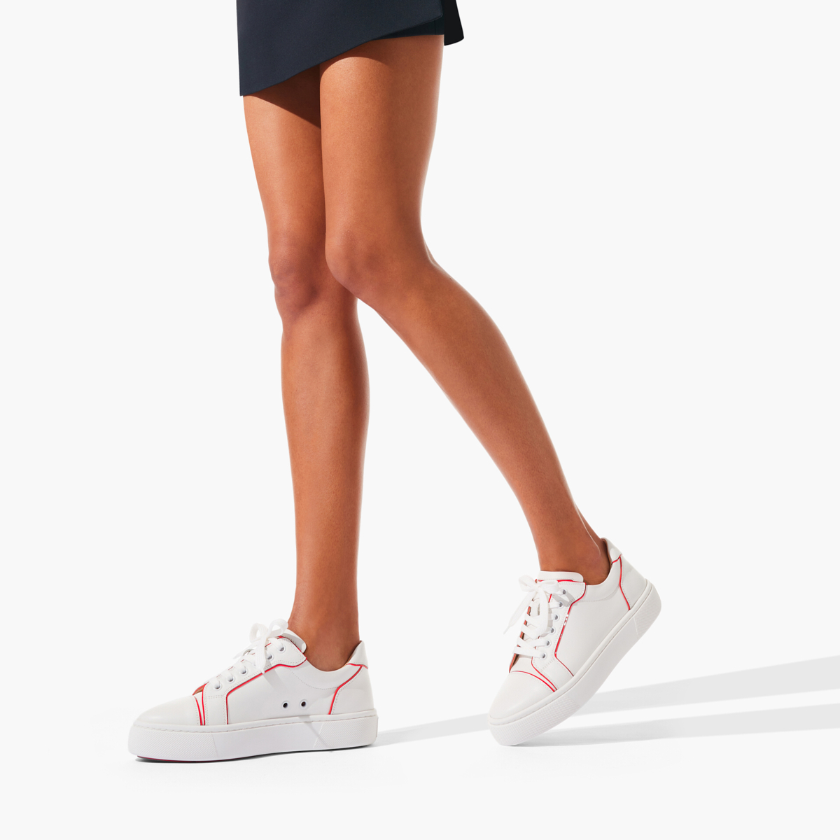 Tenis Christian Louboutin Vieirissima Mujer Blancos | sJhaoHoq