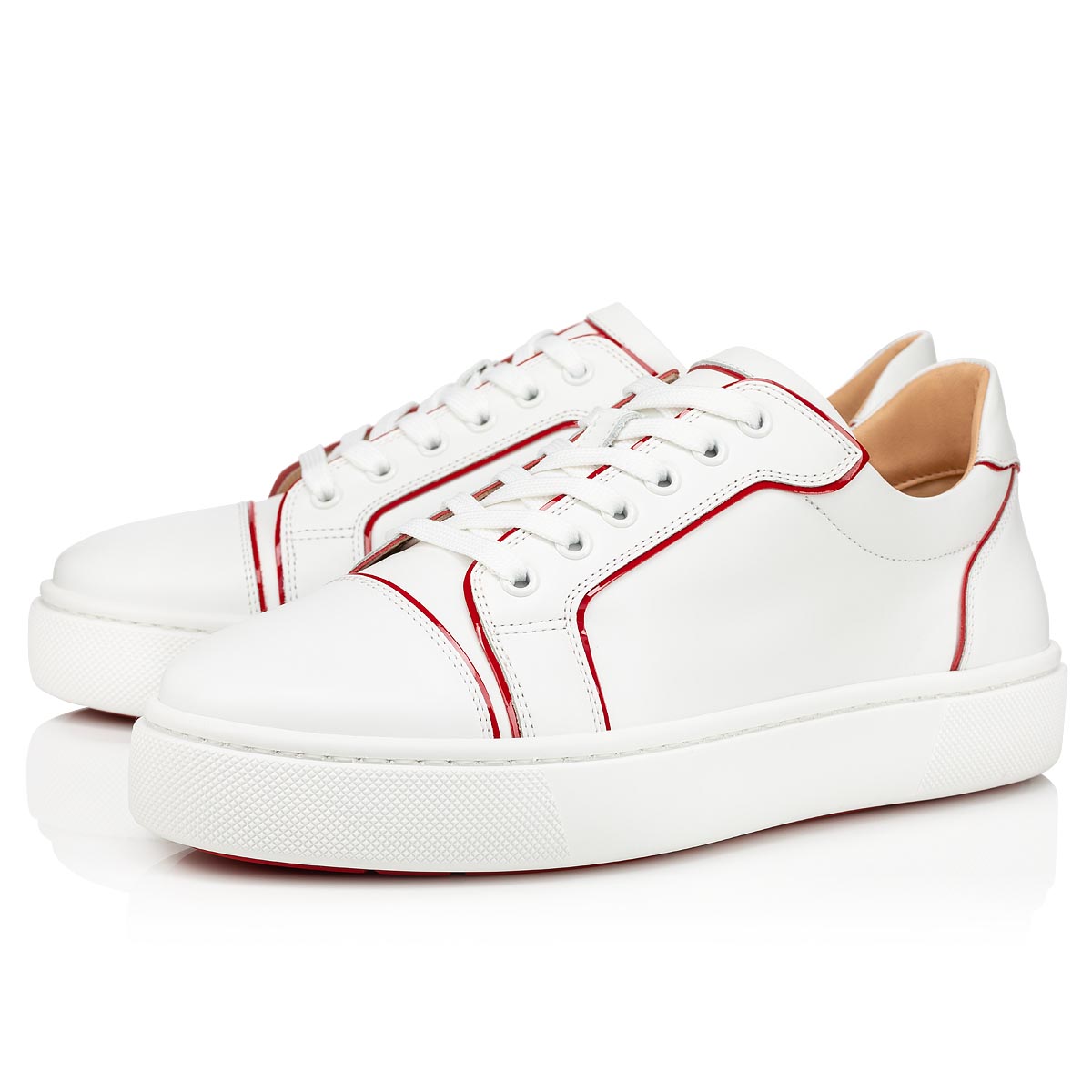 Tenis Christian Louboutin Vieirissima Mujer Blancos | sJhaoHoq