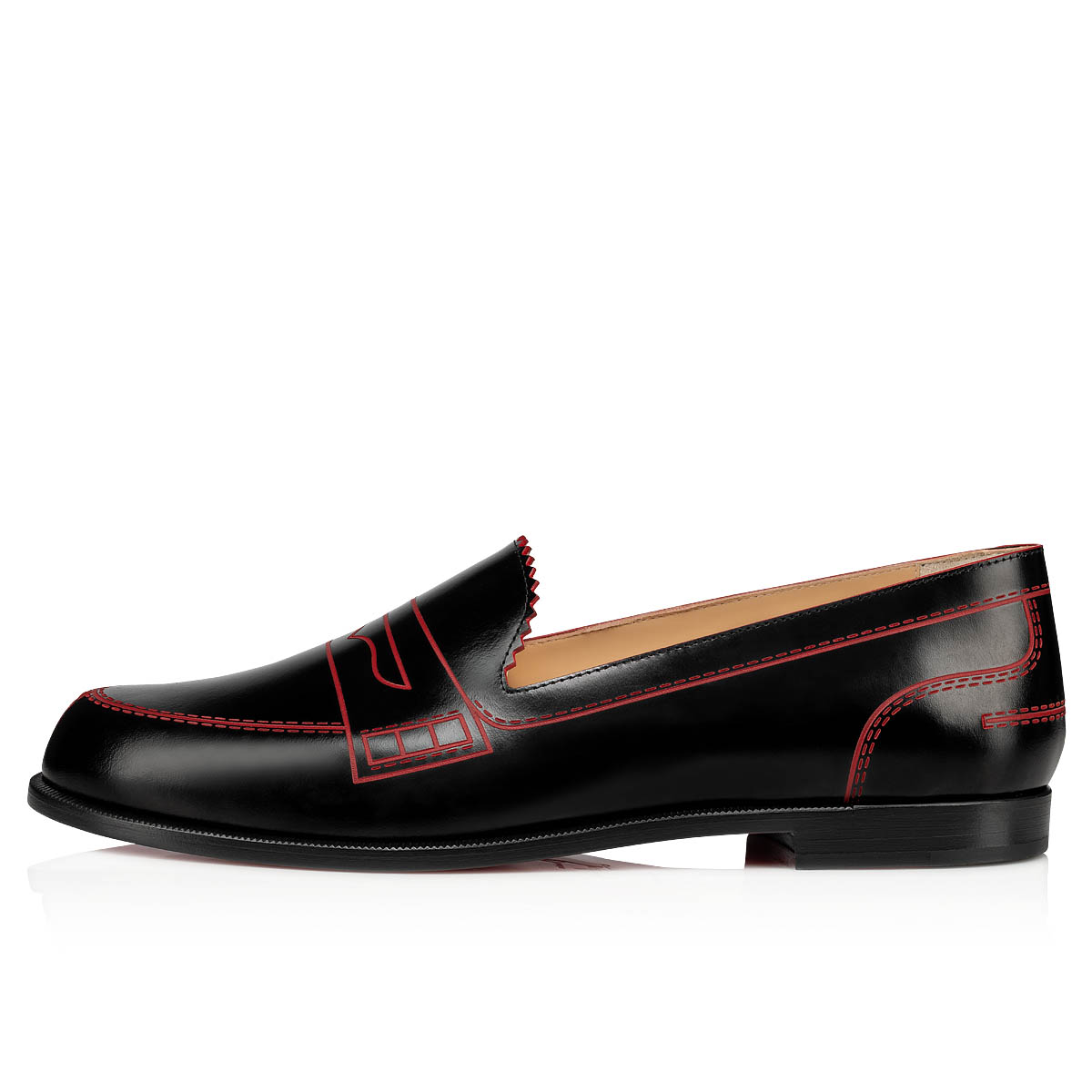 Tenis Planos Christian Louboutin Mocalaureat Mujer Negros | 3dCIBJr1