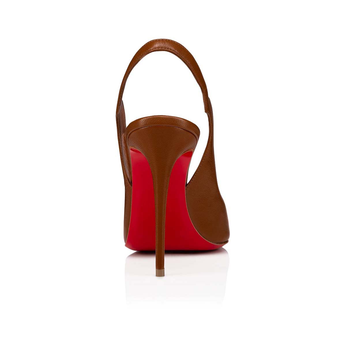 Zapatos De Salon Christian Louboutin Hot Chick Sling Mujer Beige | EeUszTQi