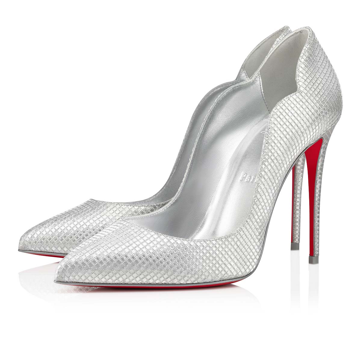 Zapatos De Salon Christian Louboutin Hot Chick Mujer Plateados Plateados | Gj13pXRi