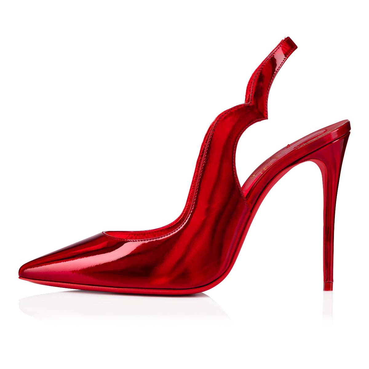 Zapatos De Salon Christian Louboutin Hot Chick Sling Mujer Rojos | I86fsVpJ