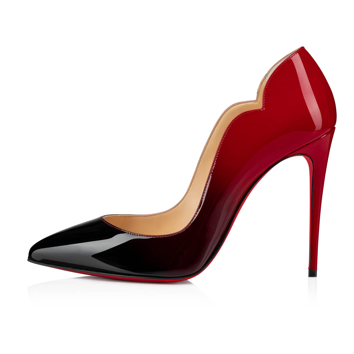 Zapatos De Salon Christian Louboutin Hot Chick Mujer Negros Rojos | JWH3JxDd