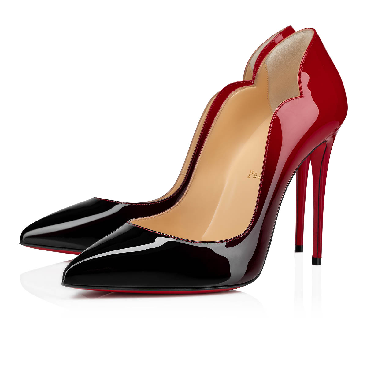 Zapatos De Salon Christian Louboutin Hot Chick Mujer Negros Rojos | JWH3JxDd