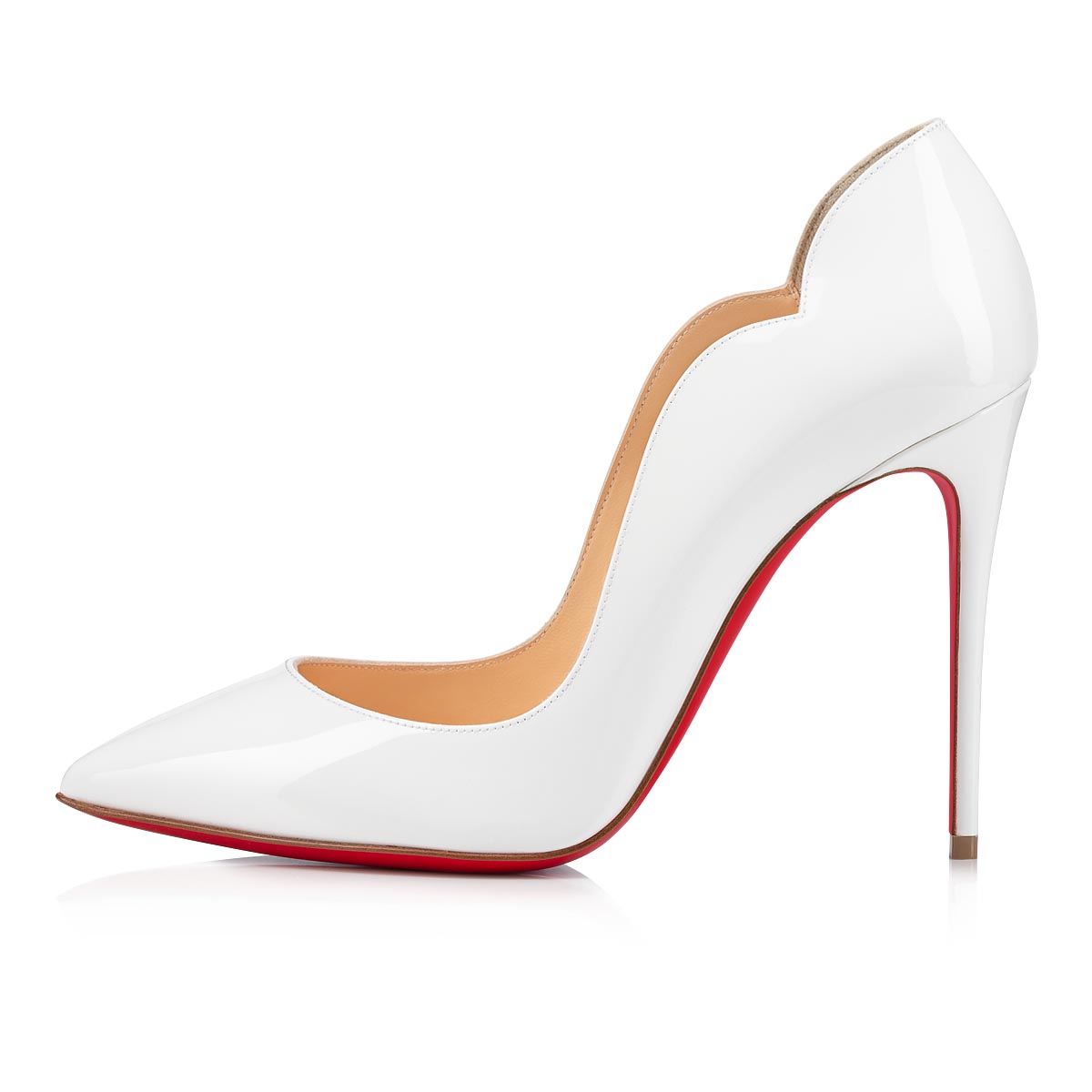 Zapatos De Salon Christian Louboutin Hot Chick Mujer Blancos | LeERuNya