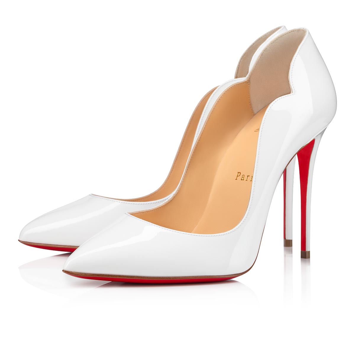 Zapatos De Salon Christian Louboutin Hot Chick Mujer Blancos | LeERuNya