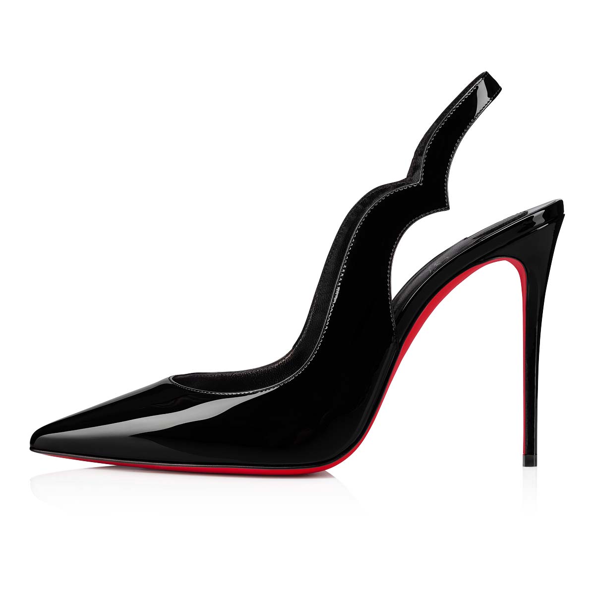 Zapatos De Salon Christian Louboutin Hot Chick Sling Mujer Negros | VI0eRygA