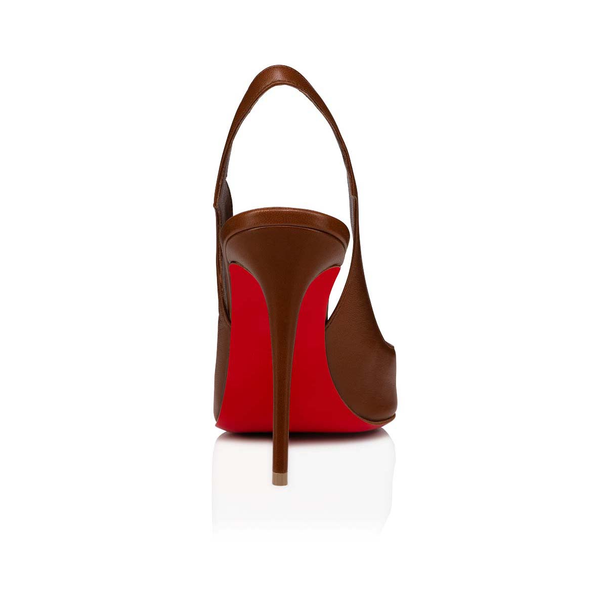 Zapatos De Salon Christian Louboutin Hot Chick Sling Mujer Beige | o4nfmslA