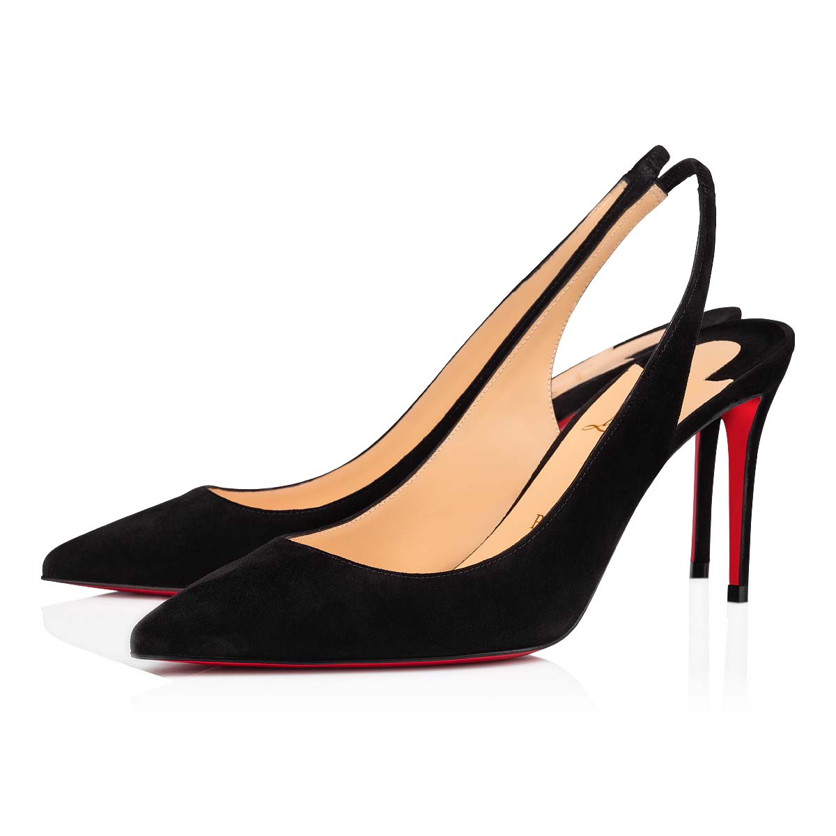 Zapatos De Salon Christian Louboutin Kate Sling Mujer Negros | DkGZa2KT