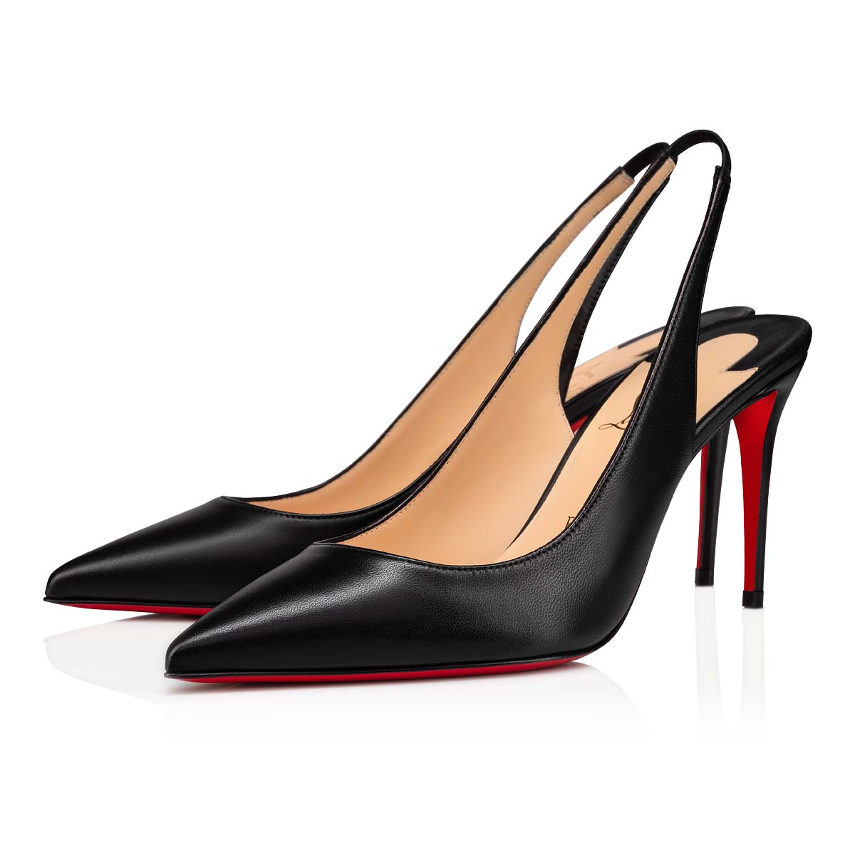 Zapatos De Salon Christian Louboutin Kate Sling Mujer Negros | NSQ8bLnb