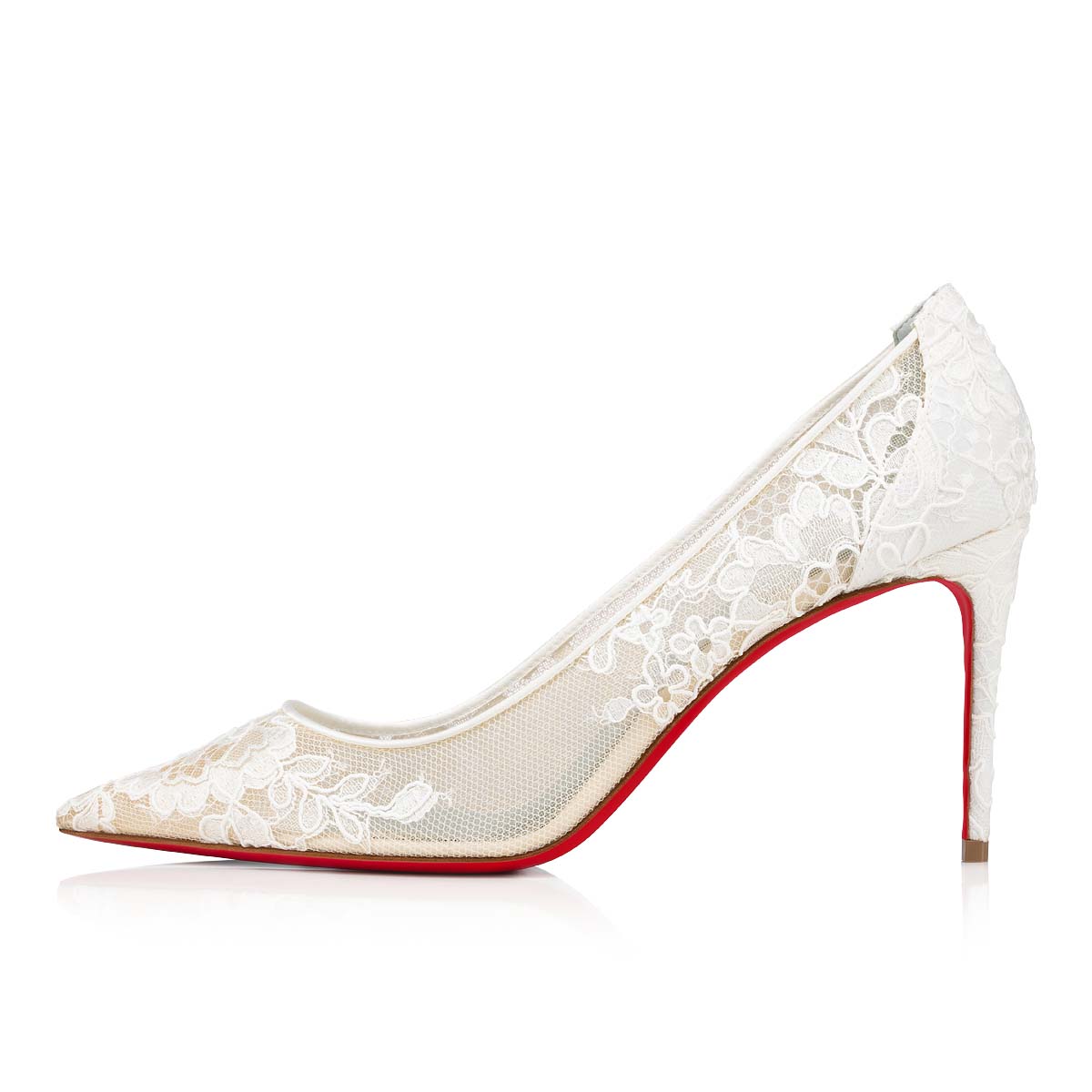 Zapatos De Salon Christian Louboutin Lace554 Mujer Blancos Azules | j6aLCyHW