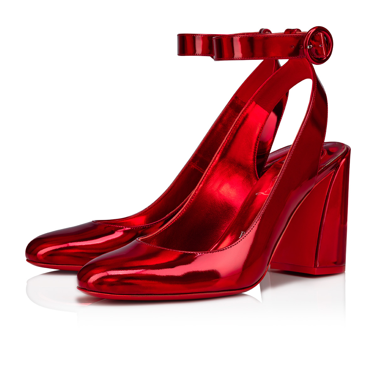 Zapatos De Salon Christian Louboutin Miss Sab Sling Mujer Rojos | DDw5WpB3