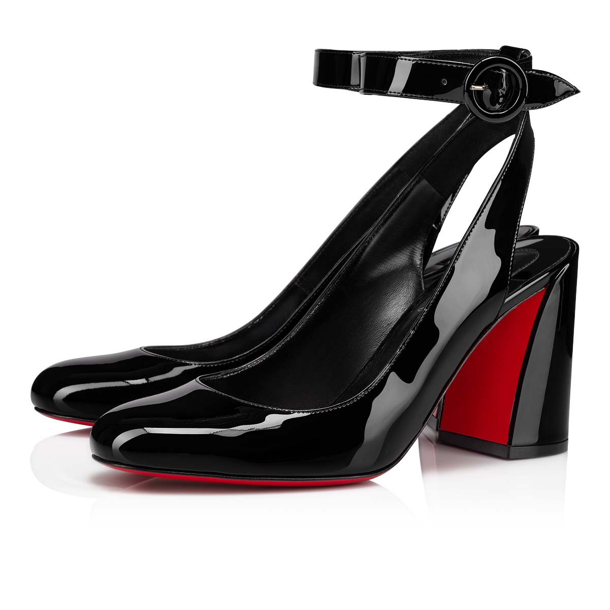 Zapatos De Salon Christian Louboutin Miss Sab Sling Mujer Negros | c5ZCOWR8