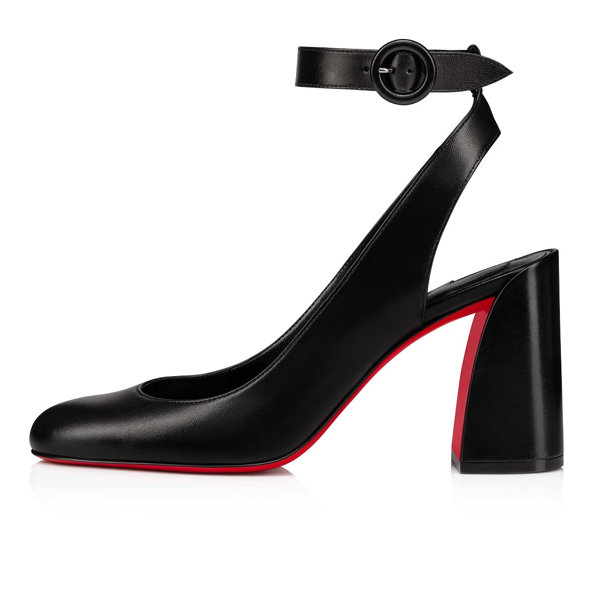 Zapatos De Salon Christian Louboutin Miss Sab Sling Mujer Negros Negros | w6jwoUwo